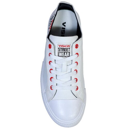 Sneaker Canvas Vision Street Wear Blanco para Hombre