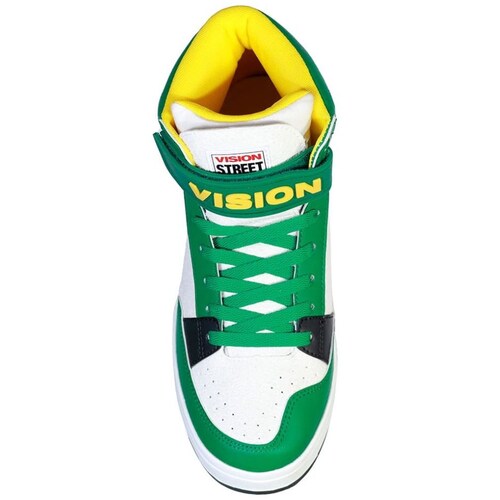 Tenis-Bota Vision Street Wear Verde para Hombre