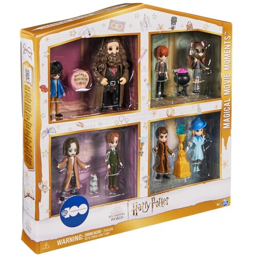 Set Mini Figuras Harry Potter Momentos de Película