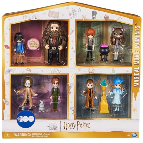 Set Mini Figuras Harry Potter Momentos de Película