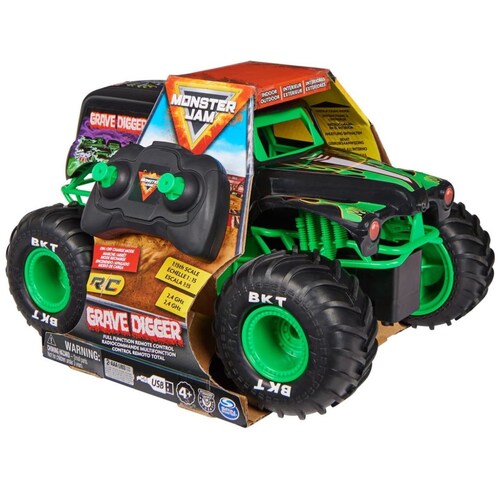 Monster Jam Radio Control Grave Digger Escala 1:15