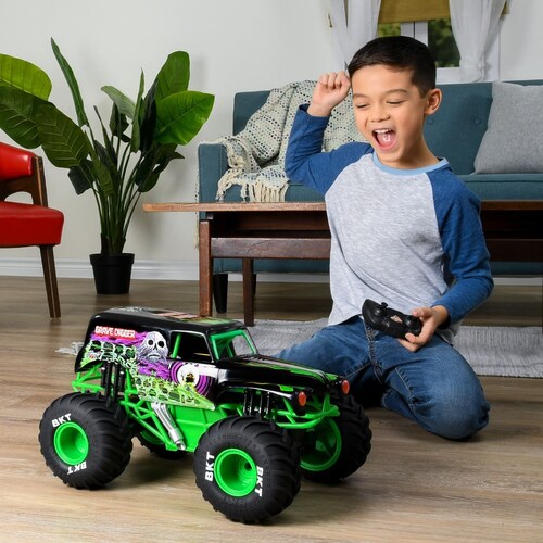 Monster Jam Radio Control Grave Digger Escala 1:15