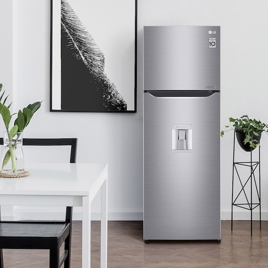 Refrigerador LG Top Mount Smart Inverter con Dispensador de Agua