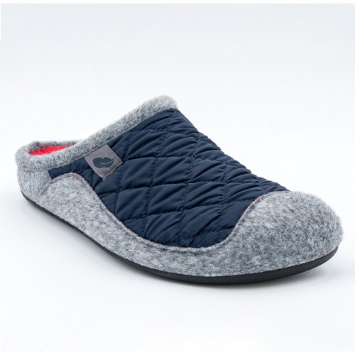 Pantufla Sin Talón Roal Azul para Hombre
