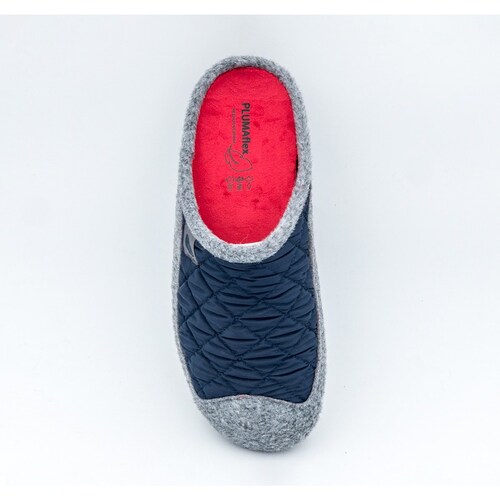 Pantufla Sin Talón Roal Azul para Hombre