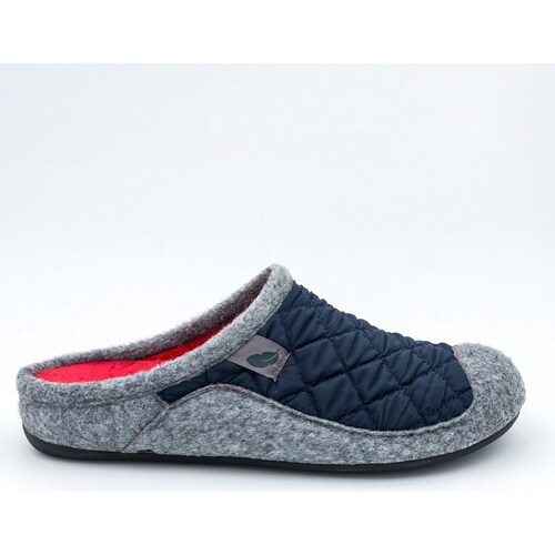 Pantufla Sin Talón Roal Azul para Hombre
