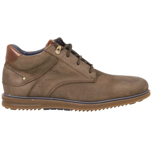 Bota en Piel Polinas Café para Hombre