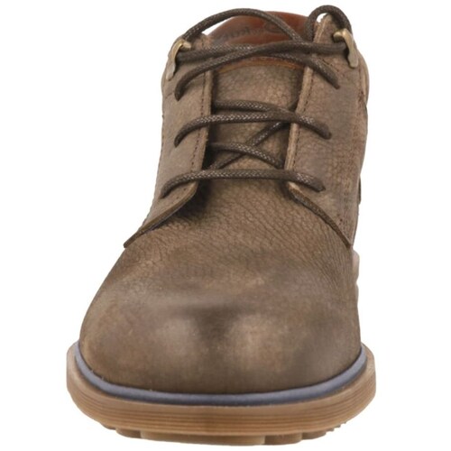 Bota en Piel Polinas Café para Hombre