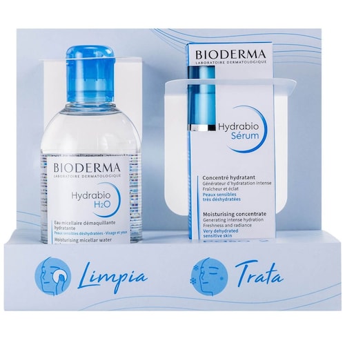 Pack Bioderma Hydrabio - Hydrabio H20 250Ml + Hydrabio Serum 40 Ml