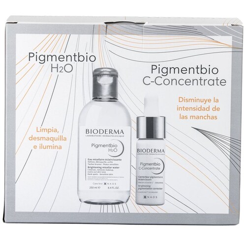 Pack Bioderma Pigmentbio 1+1 (Pigmentbio H2O 250Ml + Pigmentbio C-Concentrate 15 Ml)