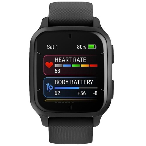 Smartwatch Garmin Negro Venu Sq 2 Music Edition con Gps