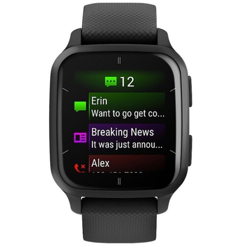 Smartwatch Garmin Negro Venu Sq 2 Music Edition con Gps