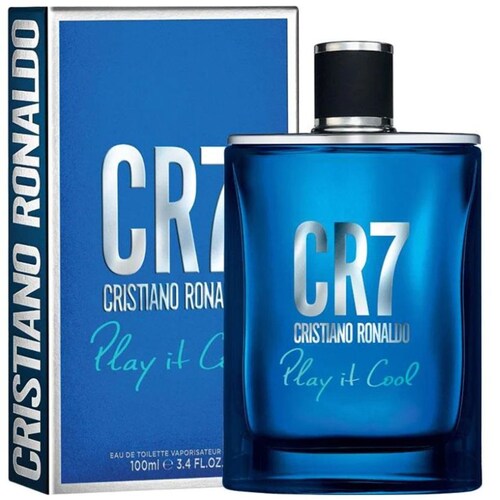 Set Eau de Toilette Cr7 Play It Cool 100 Ml + Gel de Baño + Spray Corporal para Hombre