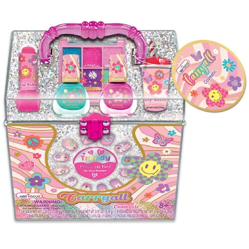 Juego de Cosméticos Y Accesorios con Estuche Hot Focus