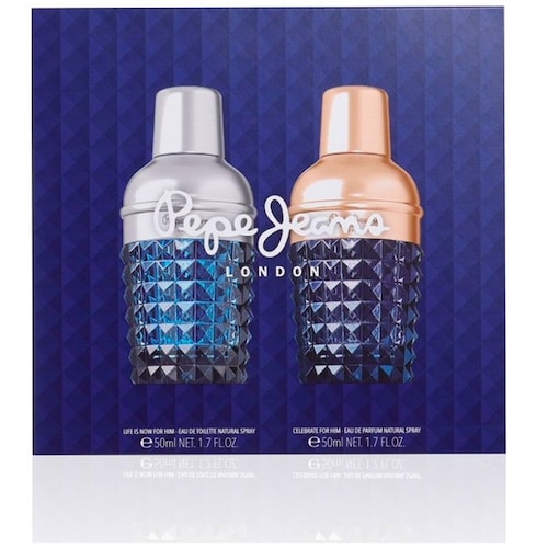 Set Eau de Parfum Pepe Jeans Life Is Now 50Ml para Hombre