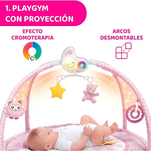 Gimnasio para Bebé Chicco First Dreams Rosa