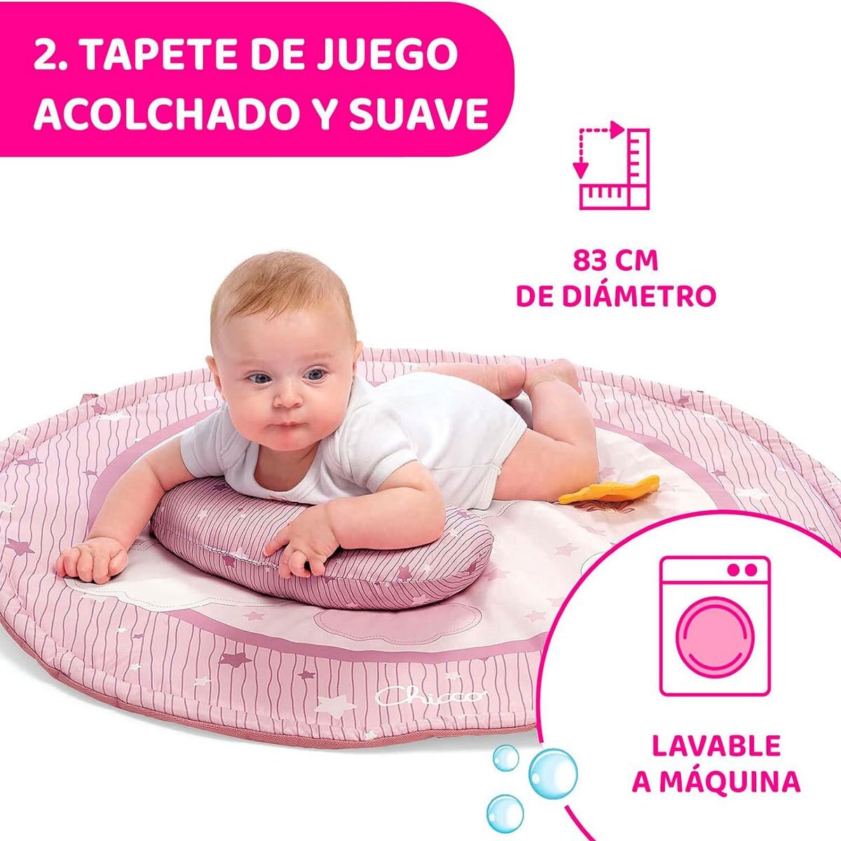 Gimnasio para bebe marca chicco hot sale