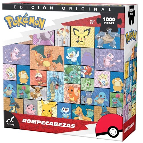 Rompecabezas Edición Original Pokémon 1000 Piezas