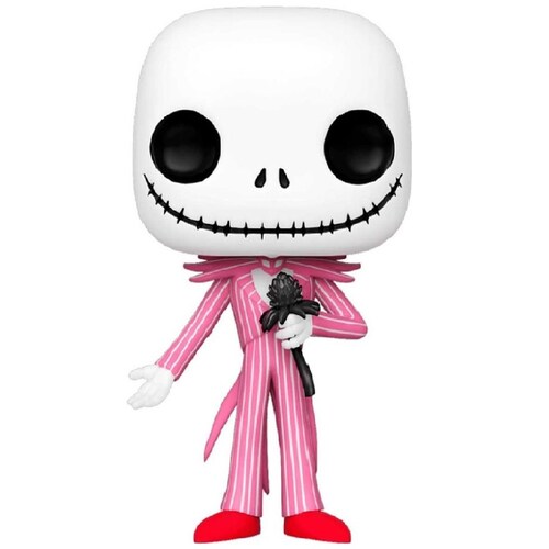 Funko Pop Disney: Mundo de Jack - Jack con Flor San Valentin Exclusivo