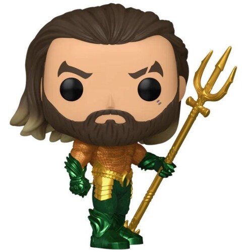Funko Pop Movies: Dc Aquaman y el Reino Perdido - Aquaman Traje de Heroe