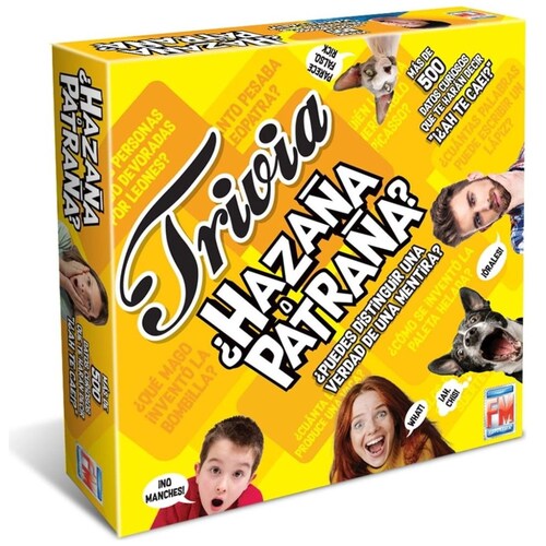 Juego de Mesa Trivia ¿hazaña o Patraña? Fotorama