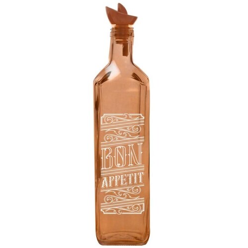 Botella para Aceite de Oliva Rosa 750Ml Herevin