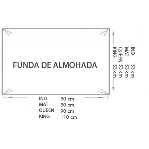 Fundas de Almohada King Size 90G Blanco Polo One Bed