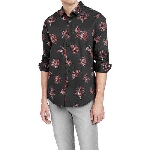Camisa Guess Factory Manga Larga para Hombre