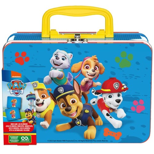 Juego de Memoria Paw Patrol Lata