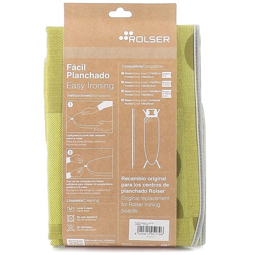 Funda Burro de Planchar Muleton Lima Rolser