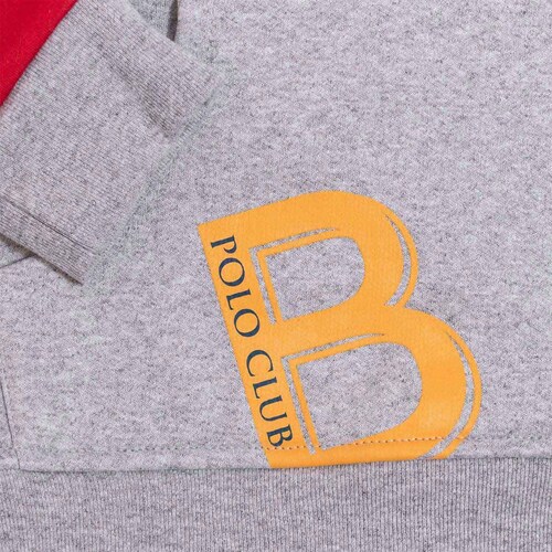 Conjunto 2 Piezas Royal Polo Club Sudadera con Capucha y Pants para Bebé