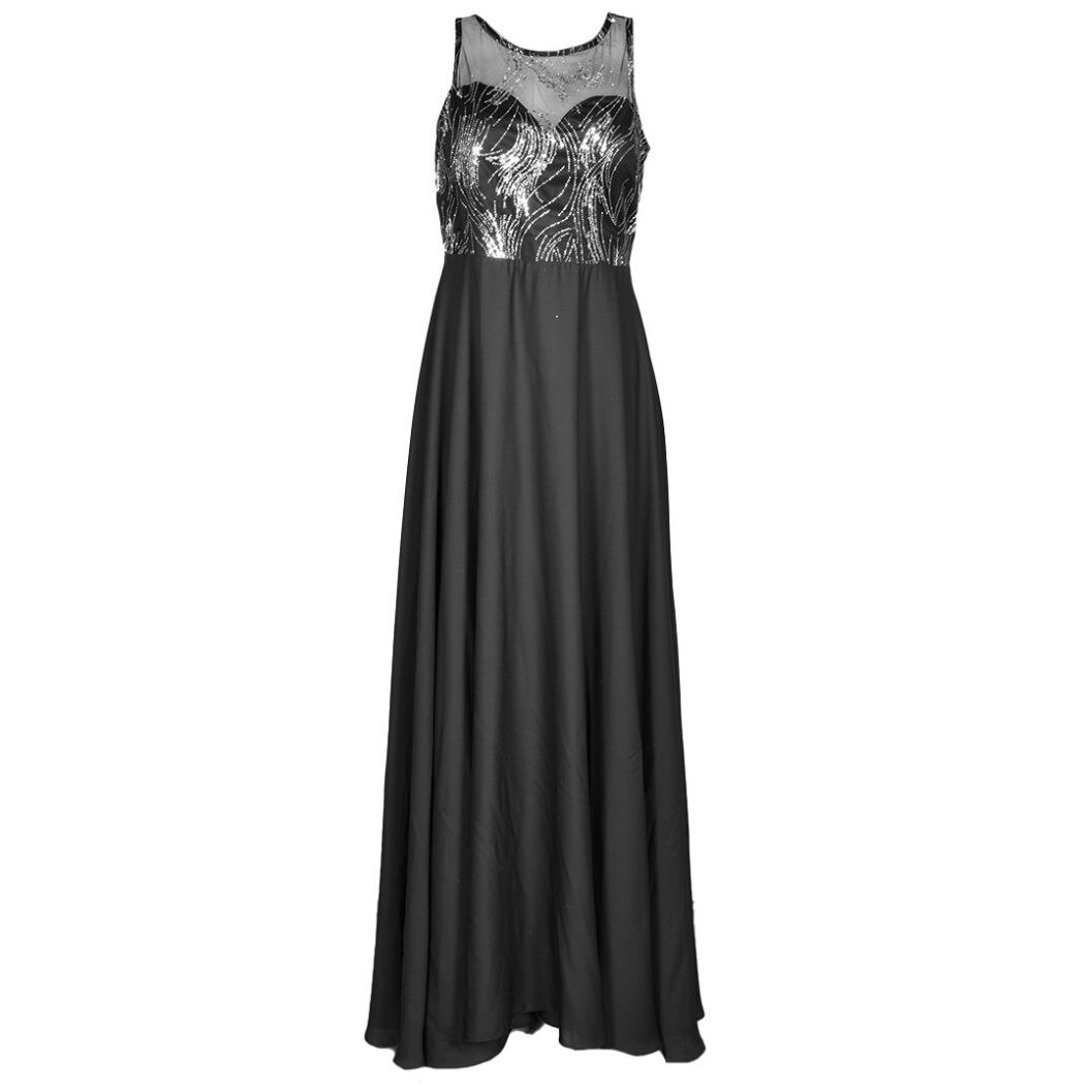Long Dress Vestidos de Fiesta Womens High Waist Sexy Halter Mixed Colors With Chest pad maxi Dress
