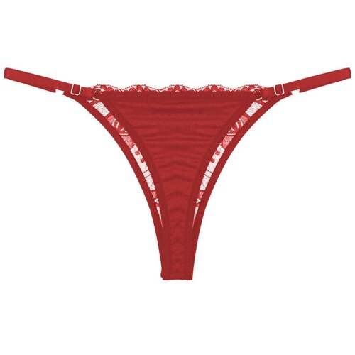Tanga Roja de Encaje Vicky Form