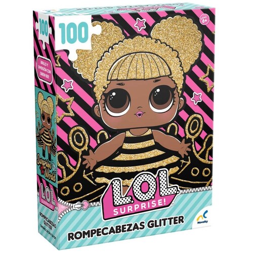 Rompecabezas Glitter Lol Surprise 100 Piezas