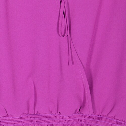 Blusa Lisa con Elástico en Cintura para Mujer Philosophy
