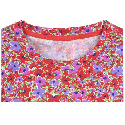 Vestido Manga Corta con Puños Doma Ny Collection