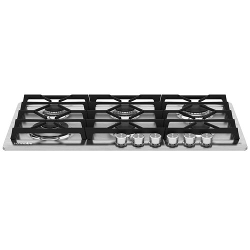 Parrilla Io Mabe a Gas Lp 90 Cm Acero Pio96Kmti0