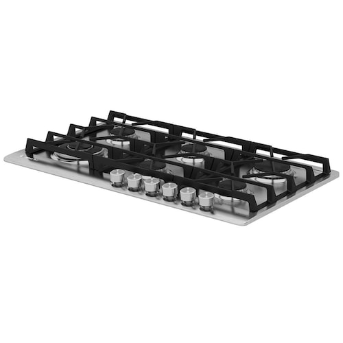 Parrilla Io Mabe a Gas Lp 90 Cm Acero Pio96Kmti0