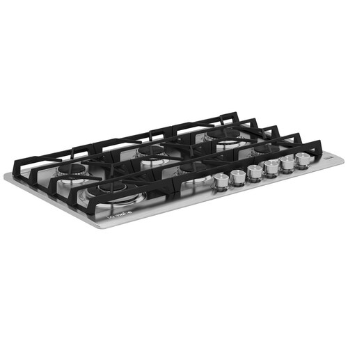 Parrilla Io Mabe a Gas Lp 90 Cm Acero Pio96Kmti0
