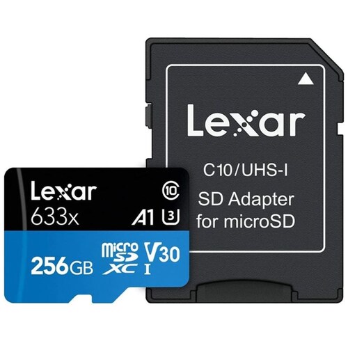 Tarjeta de Memoria Lexar Micro Sd 256Gb C/a Lsdmi
