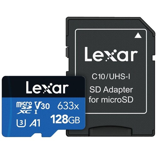 Tarjeta de Memoria Lexar Micro Sd 128Gb C/a Lsdmi