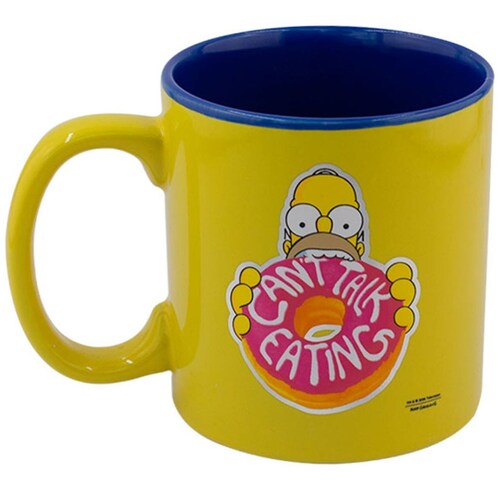 Tarro de Cerámica Metalizado Simpsons 591Ml Fun Kids