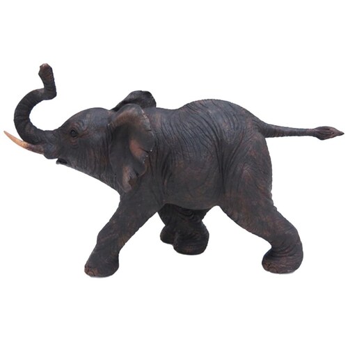 Figura Decorativa de Elefante con Trompa Hacia Arriba Mideko Home