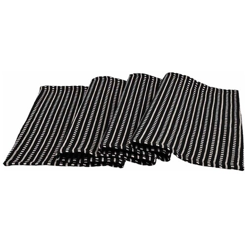 Home Nature Camino de Mesa Donna Negro 100%p