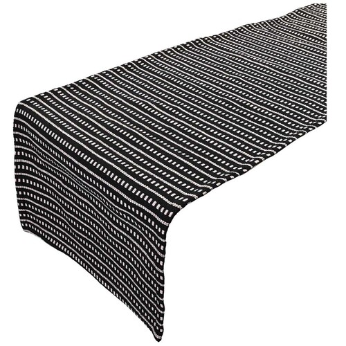 Home Nature Camino de Mesa Donna Negro 100%p