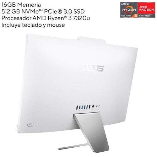 Desktop Asus Aio M3402Wfak-Wa013W R5-7520U 16Gb 512Ssd