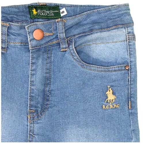 Jeans Royal Polo Club Azul Deslavado para Niño