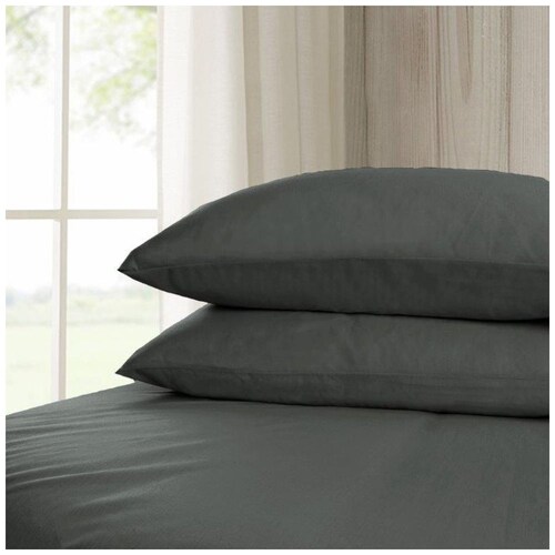 Juego de Sabanas Jersey Matrimonial Home Nature Gris