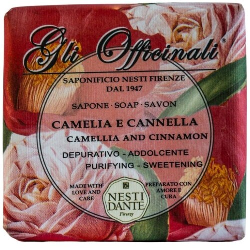 Nesti Dante Jabón Aroma Camelia y Canela 200 Gr