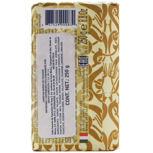 Jabón Corporal Luxury Gold Nesti Dante 250G